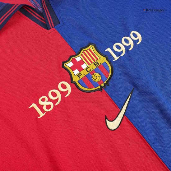 Retro Barcelona 100-Yeas Anniversary Home Jersey 1999/00