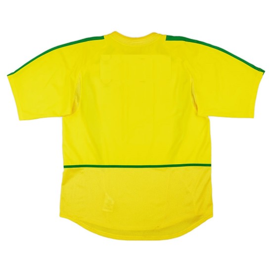 Retro Brazil Home Jersey World Cup 2002