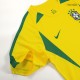 Retro Brazil Home Jersey World Cup 2002