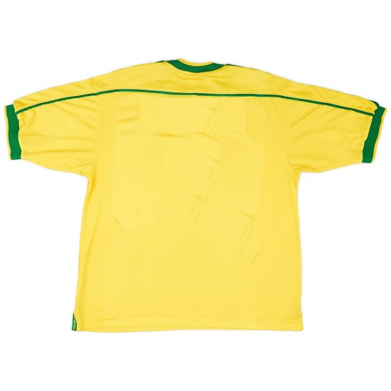 Retro Brazil Home Jersey World Cup 1998