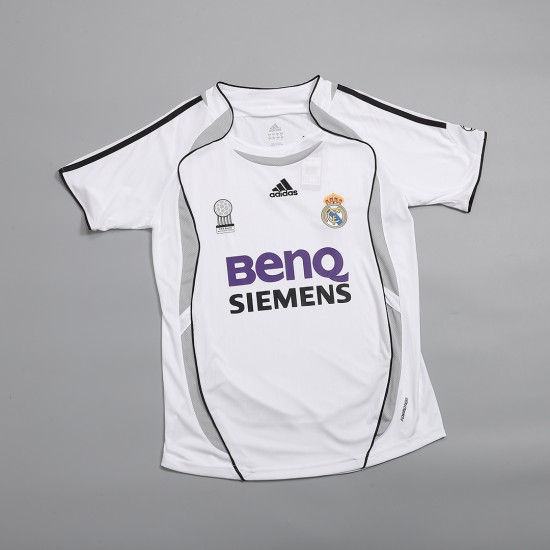 Retro Real Madrid Home Jersey 2006/07