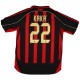 KAKA\' #22 Retro AC Milan Home Jersey 2006/07