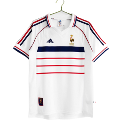 Retro France Away Jersey World Cup 1998
