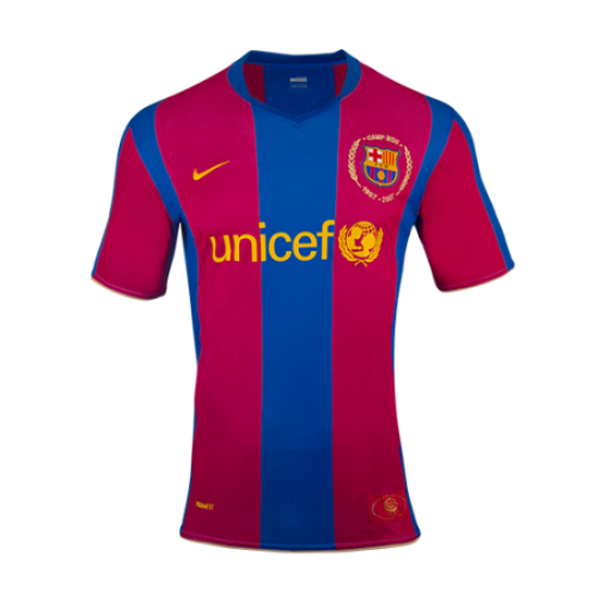 Retro Barcelona Home 50-Years Anniversary Jersey 2007/08
