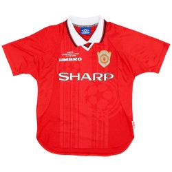 Retro Manchester United UCL Final Home Jersey 1999/00
