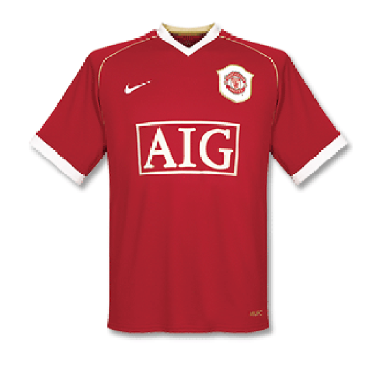 Retro Manchester United Home Jersey 2006/07