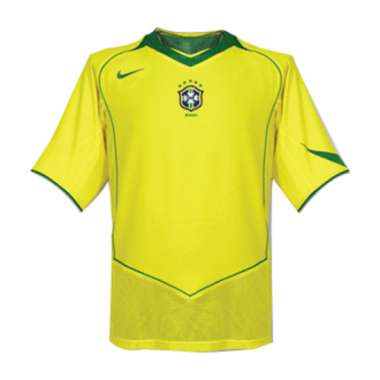 Retro Brazil Home Jersey 2004