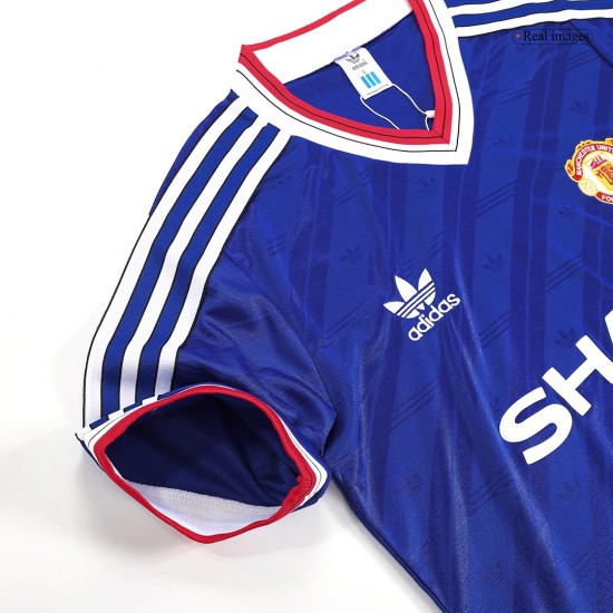 Retro Manchester United Away Jersey 1986