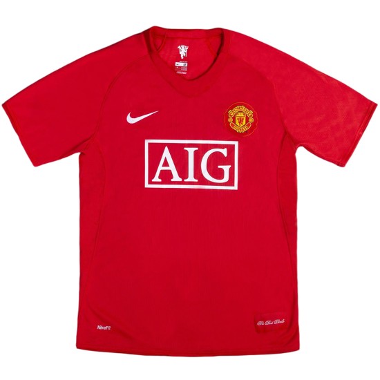 RONALDO 7 Retro Manchester United Home Jersey 2007/08