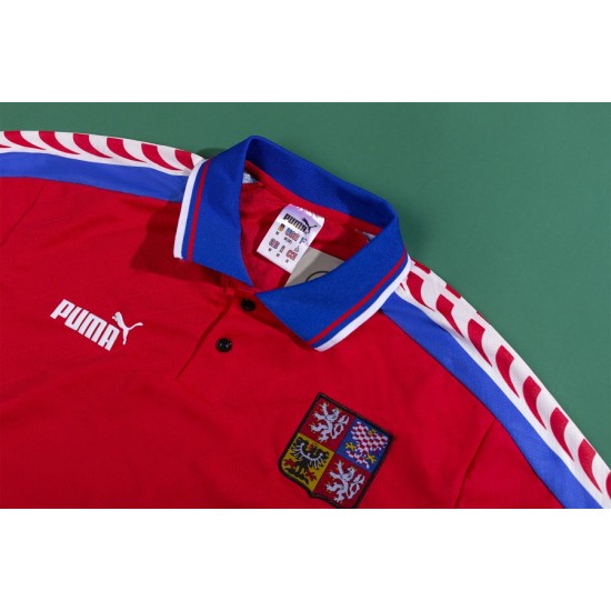 Retro Czech Republic Home Jersey 1996