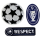 09/10 Retro UCL & Retro Honor 9 Cups Badges & Respect