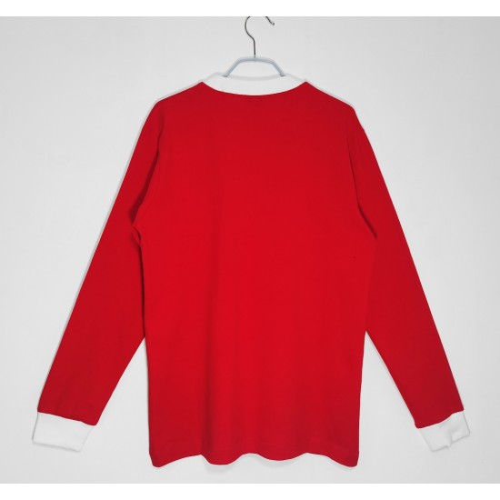 Retro Manchester United FA Cup Final Long Sleeve Jersey 1963