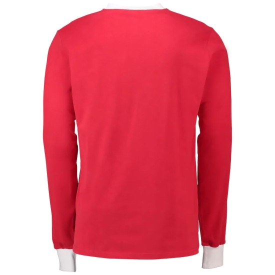 Retro Manchester United FA Cup Final Long Sleeve Jersey 1963