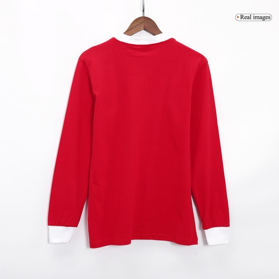 Retro Manchester United FA Cup Final Long Sleeve Jersey 1963