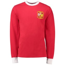 Retro Manchester United FA Cup Final Long Sleeve Jersey 1963