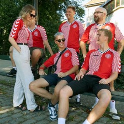 Retro Denmark Home Jersey 1986
