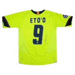 ETO\'O #9 Retro Barcelona Away Jersey 2005/06