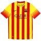 Messi #10 Retro Barcelona Away Jersey 2013/14
