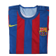 ETO\'O #9 Retro Barcelona UCL Final Home Jersey 2005/06
