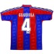 Guardiola #4 Retro Barcelona Home Jersey 1996/97