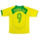 Ronaldo #9 Retro Brazil Home Jersey 2004