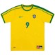 Ronaldo #9 Retro Brazil Home Jersey World Cup 1998