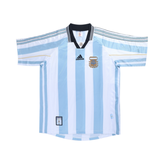 BATISTUTA #9 Retro Argentina Home Jersey World Cup 1998