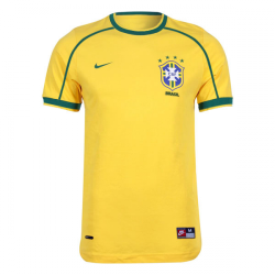 CAFU #2 Retro Brazil Home Jersey World Cup 1998