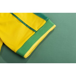 DENILSON #19 Retro Brazil Home Jersey World Cup 1998