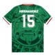 HERNANDEZ #15 Retro Mexico Home Jersey World Cup 1998