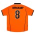 BERGKAMP #8 Retro Netherlands Home Jersey World Cup 1998