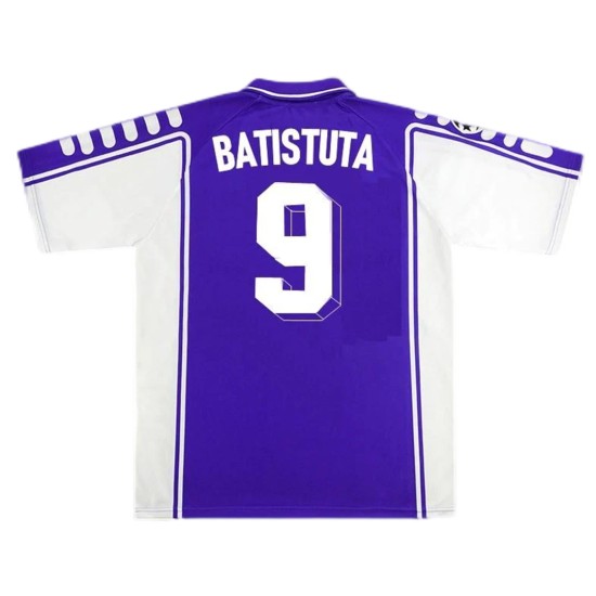 BATISTUTA 9 Fiorentina Home Jersey 1999/00