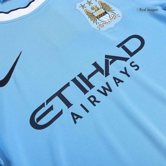 Retro Manchester City Home Jersey 2013/14