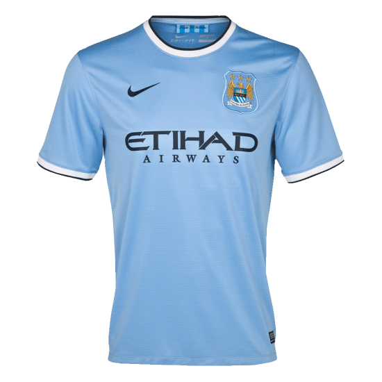 Retro Manchester City Home Jersey 2013/14
