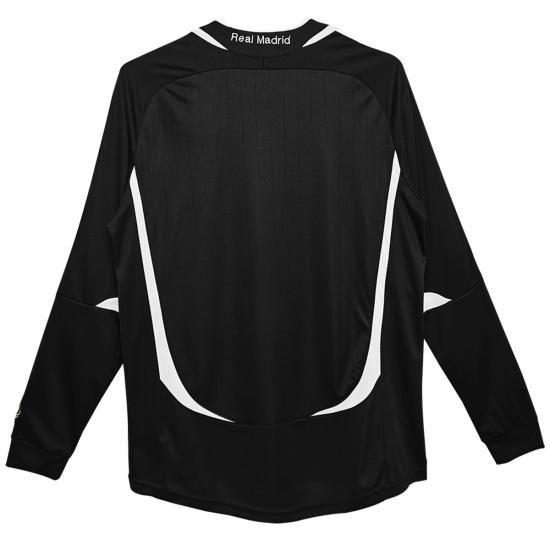 Retro Real Madrid Away Long Sleeve Jersey 2006/07