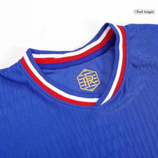 France Home Match Jersey Player Version EURO 2024