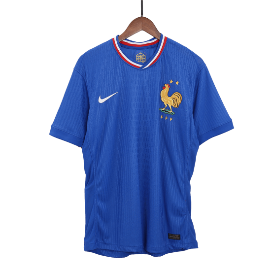France Home Match Jersey Player Version EURO 2024