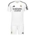 Kids Real Madrid Home Kit 2024/25