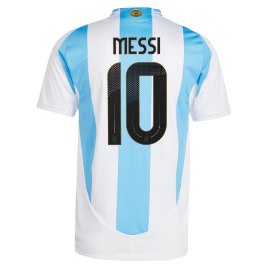 Messi #10 Argentina Home Match Jersey Player Version 2024