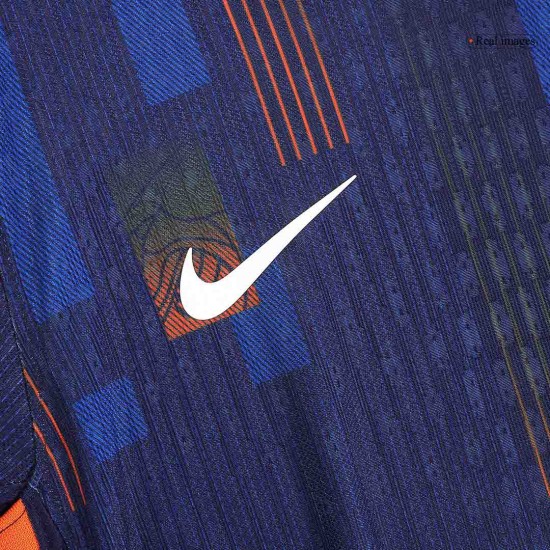Netherlands Away Match Jersey Player Version EURO 2024