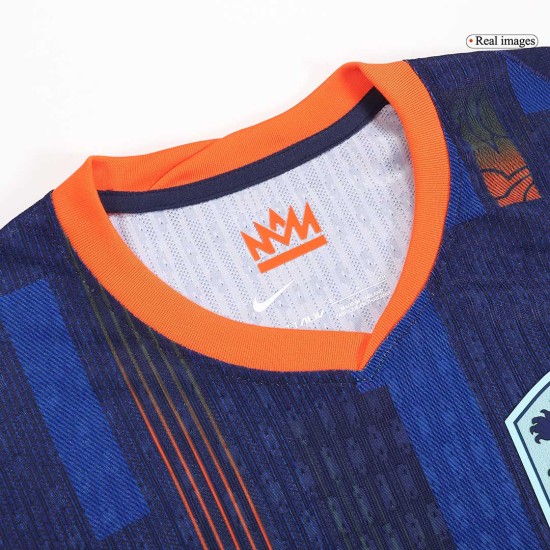 Netherlands Away Match Jersey Player Version EURO 2024