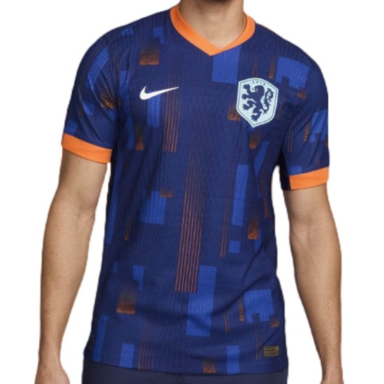 Netherlands Away Match Jersey Player Version EURO 2024