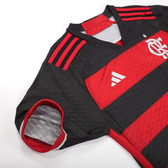 CR Flamengo Home Match Jersey Player Version 2024/25