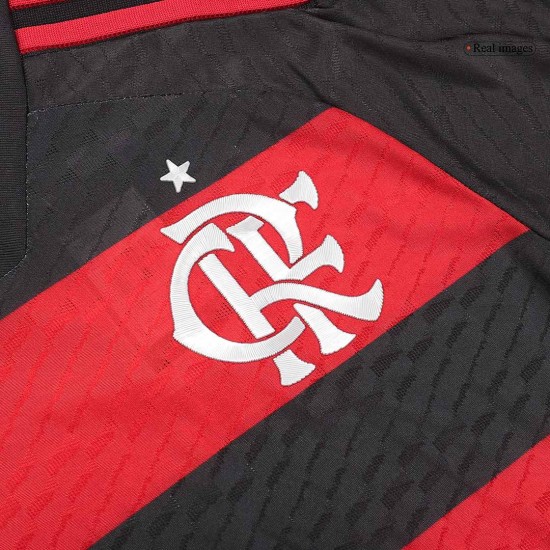 CR Flamengo Home Match Jersey Player Version 2024/25