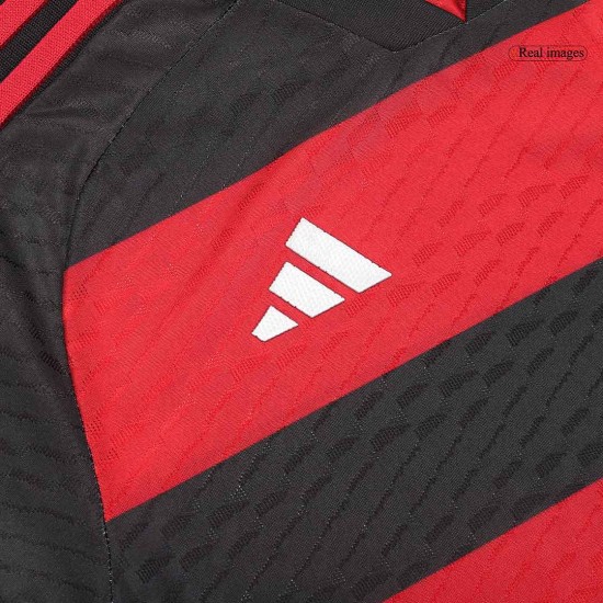 CR Flamengo Home Match Jersey Player Version 2024/25