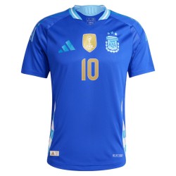 Messi #10 Argentina Away Match Jersey Player Version 2024