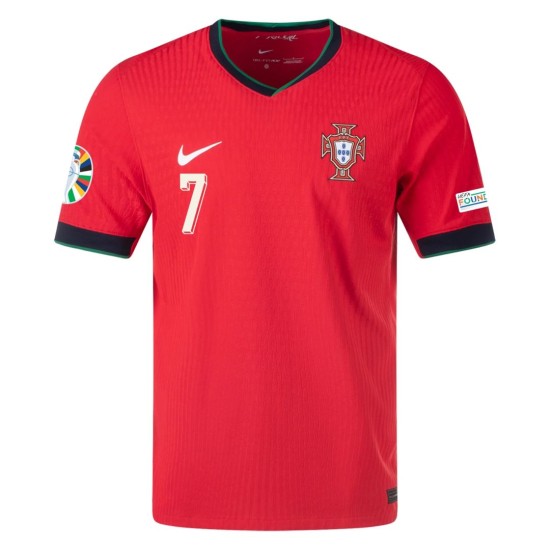 Ronaldo 7 Portugal Home Match Jersey Player Version EURO 2024