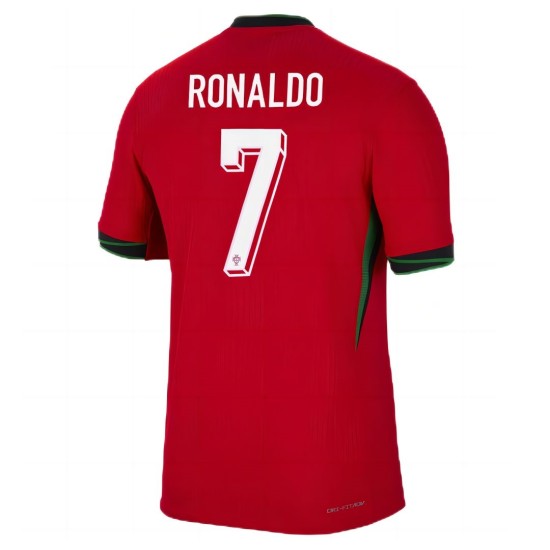 Ronaldo 7 Portugal Home Match Jersey Player Version EURO 2024