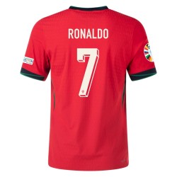 Ronaldo 7 Portugal Home Match Jersey Player Version EURO 2024