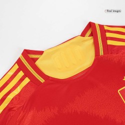 Spain Home Match Jersey Player Version EURO 2024